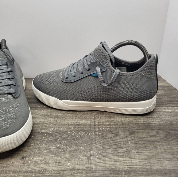 Vessi Weekend Womens Sz 9 Concrete Grey 100% Waterproof Sneakers Shoes - Picture 2 of 10